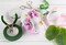 Floral Tape and Floral Wire Arrangement Tools Kit with Wire Cutter 26 Gauge Stem Wire and 22 Gauge Paddle Wire for Bouquet Stem Wrap Florist